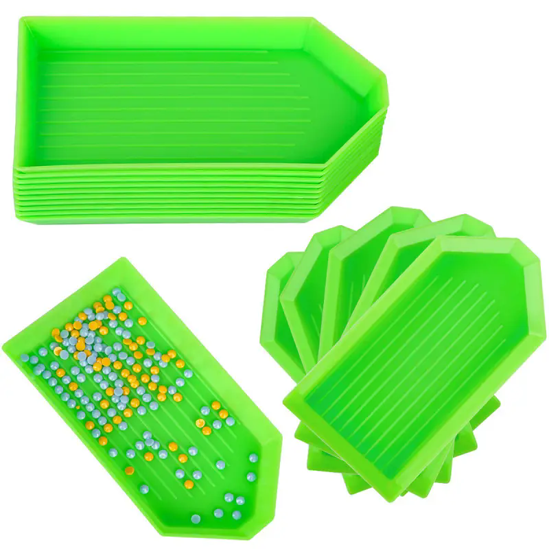 Art Craft And Design - 6pcs/set Plastic Diamond Painting Bead Sorting