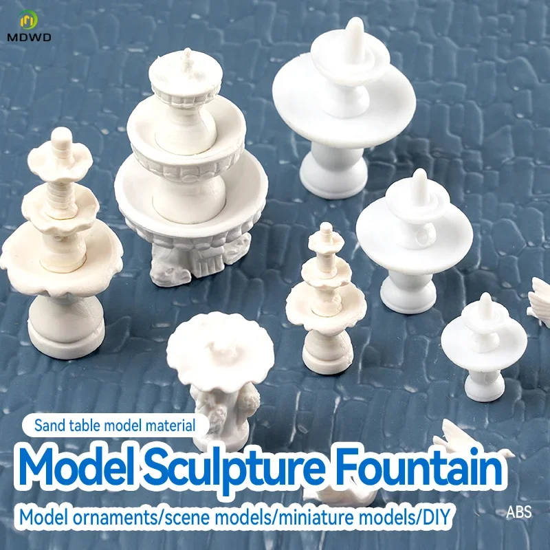 Art And Craft Nature - 2Pcs Model Statue HO 1:87 Sculpture