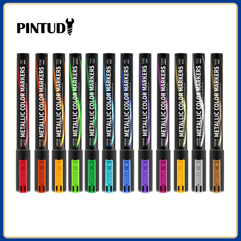 Illustration Marker Set - 【2026 New】DSPIAE MKA 12 Colors Metallic