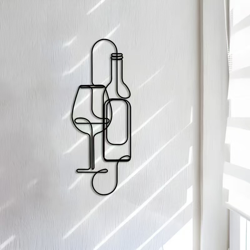 Art Craft Room - Metal Iron Art Crafts, Line Art