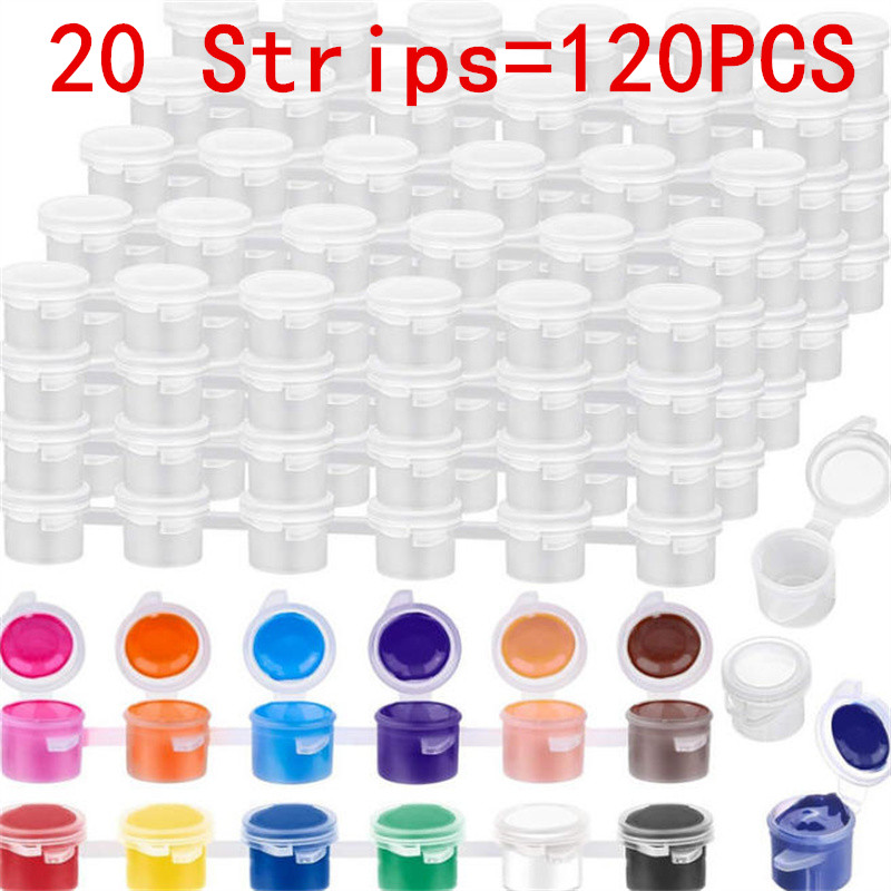 Art And Craft With Paint - 10/20 Strips 2ML 3ML 5ML Empty