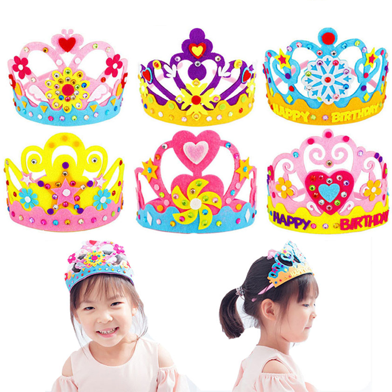 Art And Craft Nature - DIY Crafts Toy Crown Creative Paper