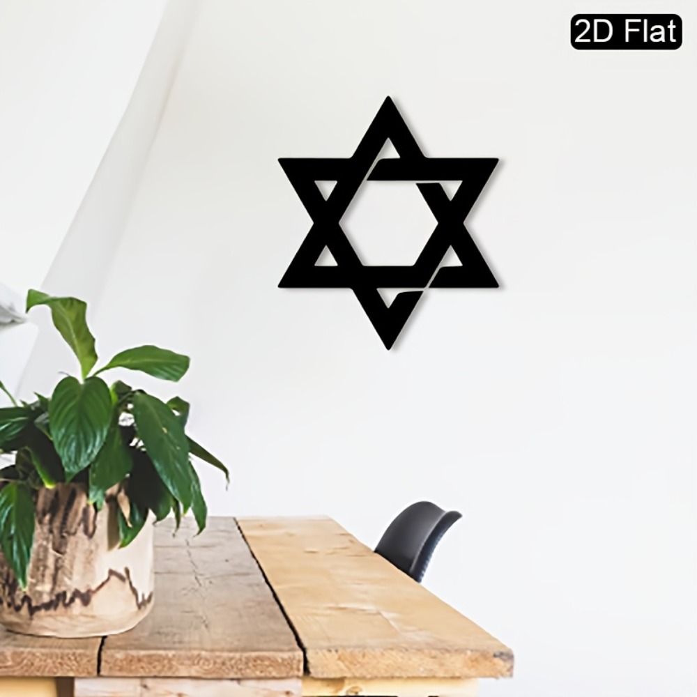 Art & Craft Of Problem Solving - CIFBUY Iron Wall Art Star of