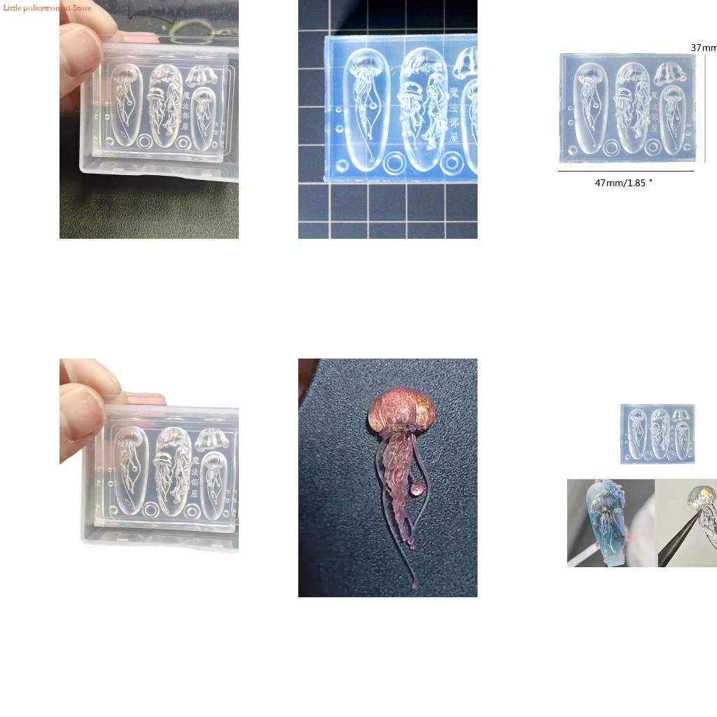 Art Craft Jellyfish - F92D Sáng Tạo Sứa Móng Tay
