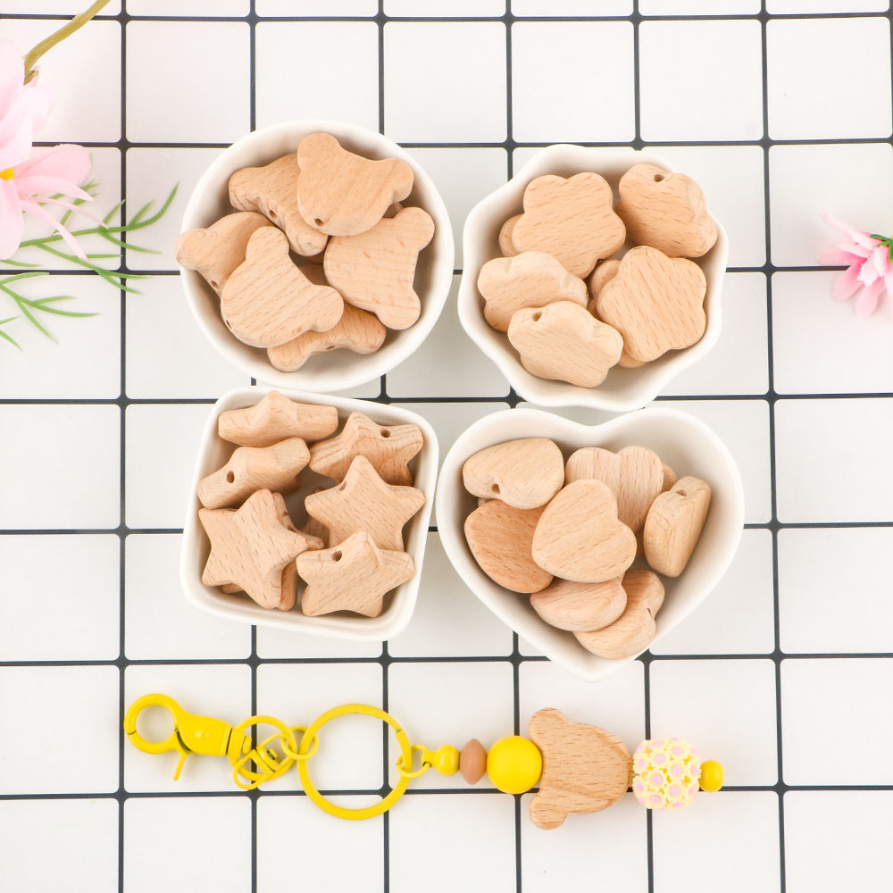 Kovict 15pcs Beech Wood Bear F - đánh giá và giá Art Craft Handmade
