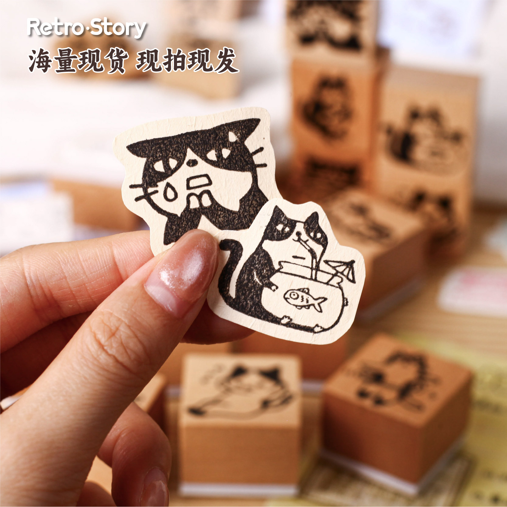 1pc Alphabet Stamps Vintage Wo - đánh giá và giá Rubber Stamp Blank