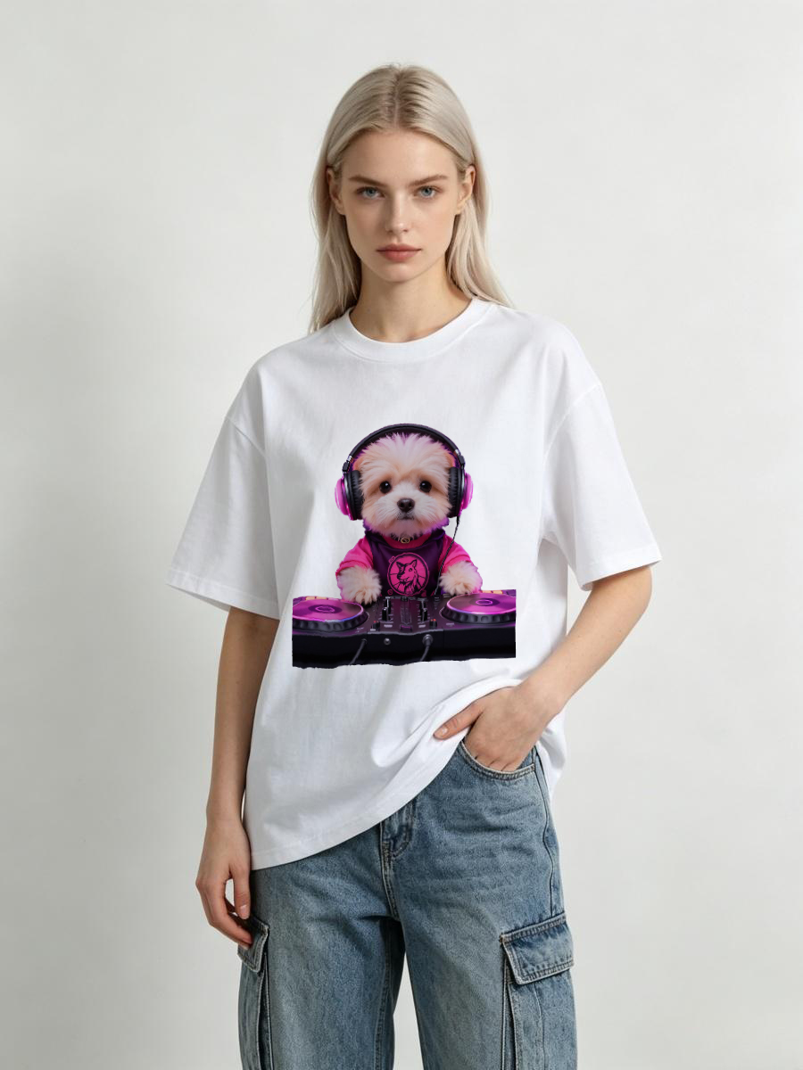 T Shirts Woman Jacquard Woven  - đánh giá và giá Art Craft Letter T
