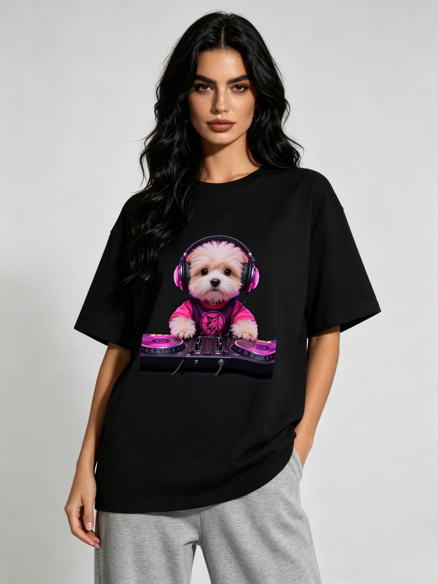 T Shirts Woman Jacquard Woven  - đánh giá và giá Art Craft Letter T