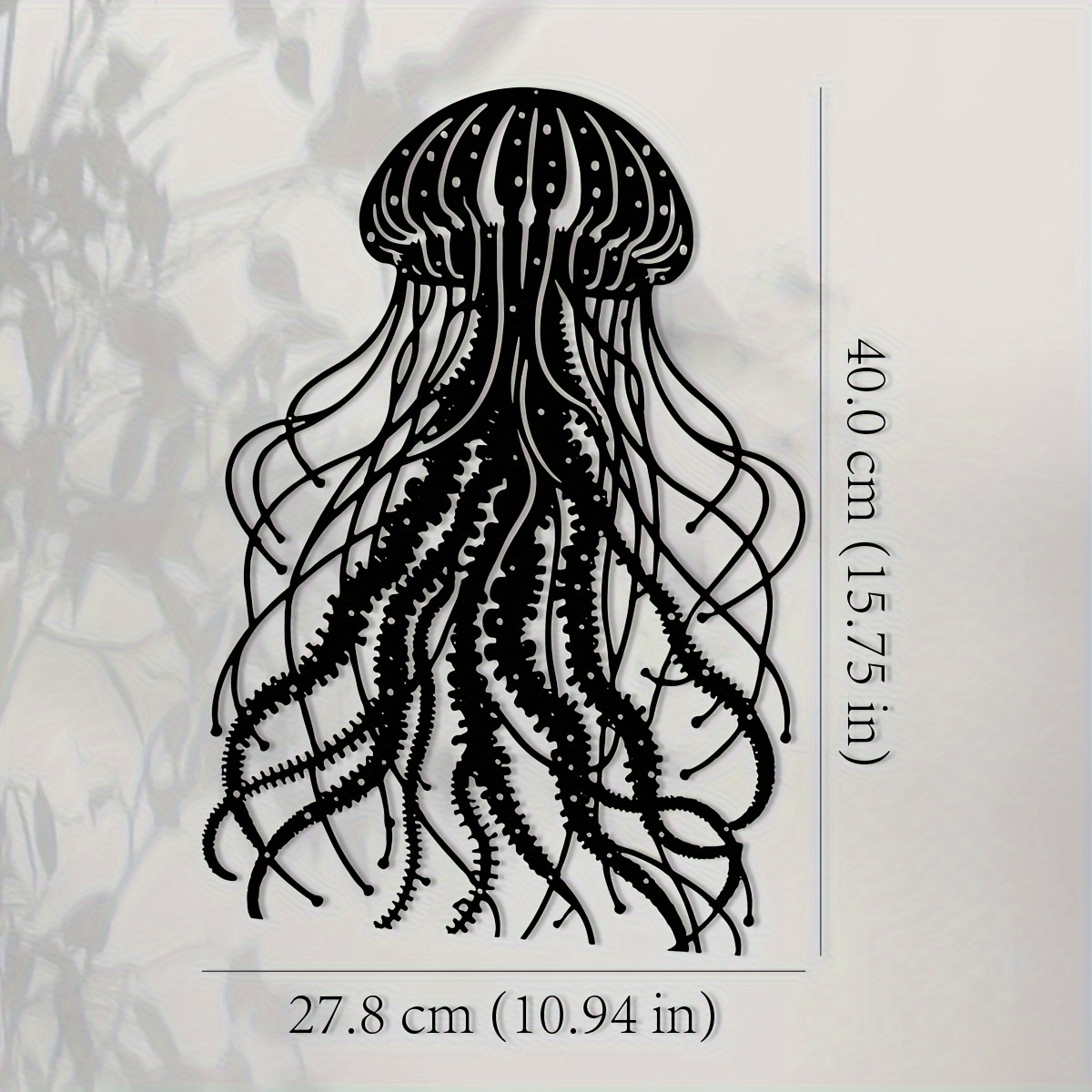 CIFBUY Metal Wall Art Jellyfis - đánh giá và giá Art Craft Jellyfish