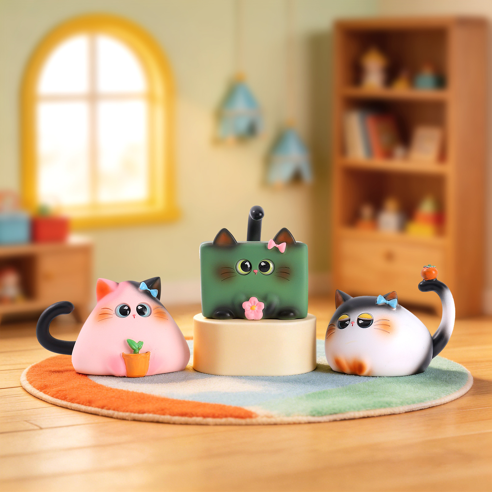 Blind Box Cat Figurine Resin C - đánh giá và giá Art Craft Room