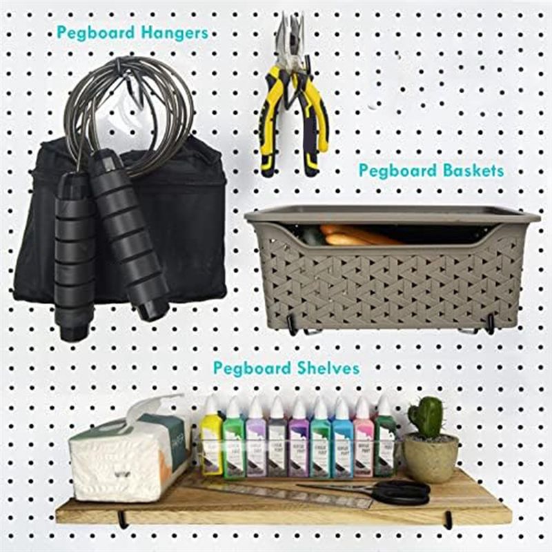 75STO-Peg Board Shelf Hooks, 8 - đánh giá và giá Art Craft Room