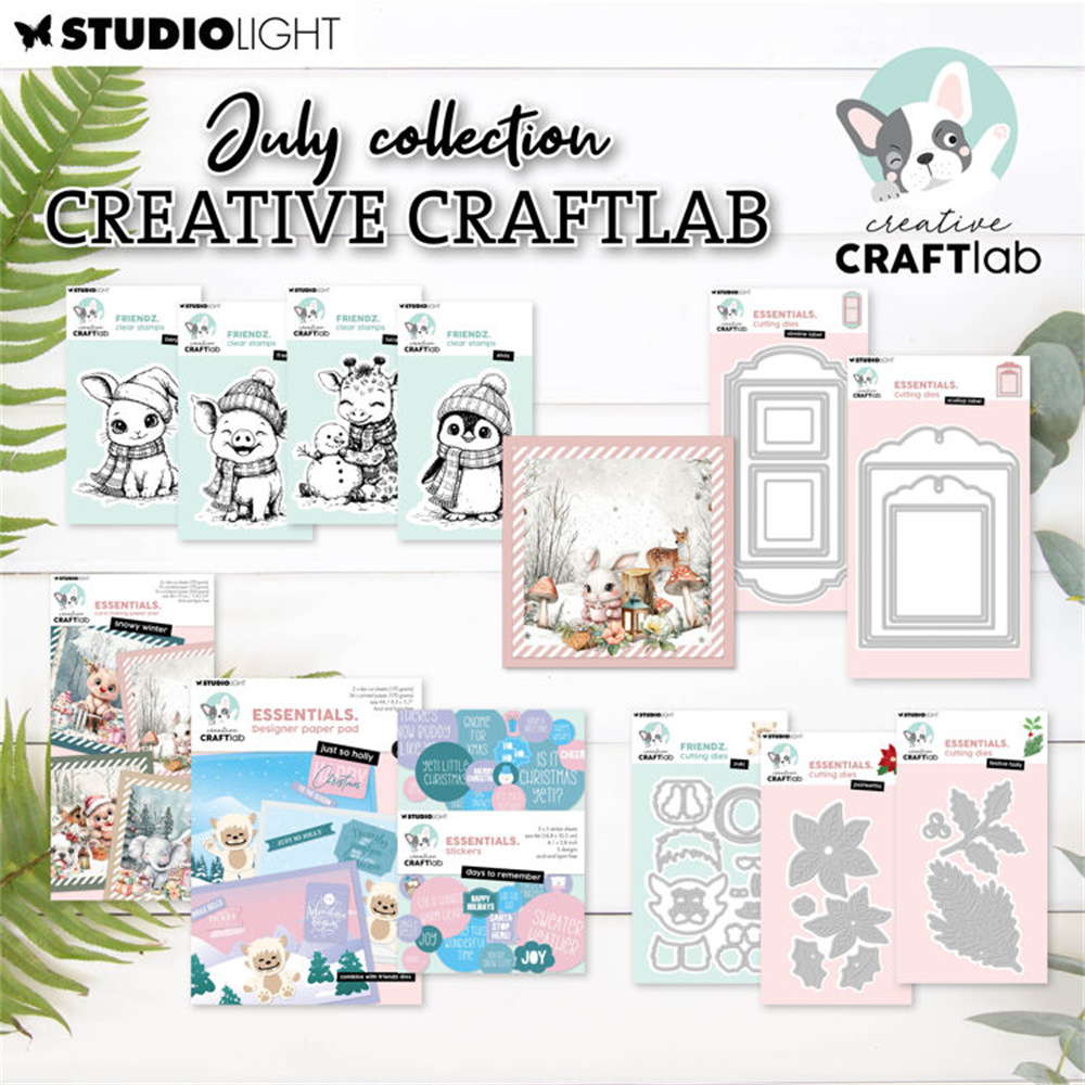 New Christmas Animals Silicone - đánh giá và giá Rubber Stamp Blank