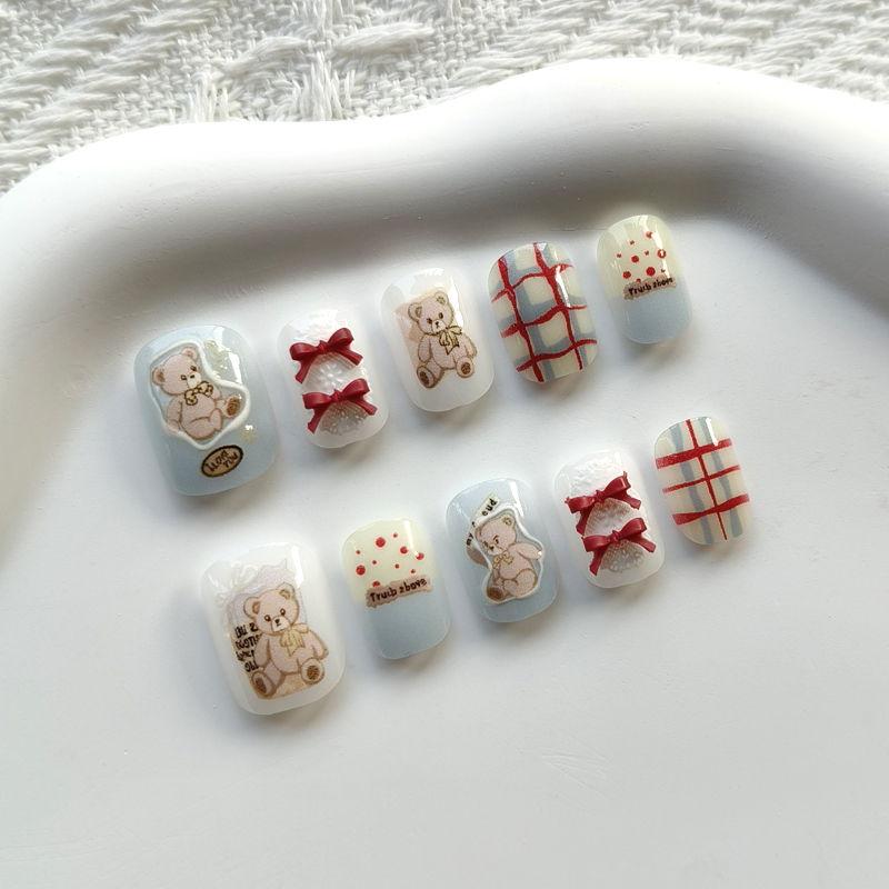 10Pcs Korean Style Cute Bear a - đánh giá và giá Art Craft Handmade