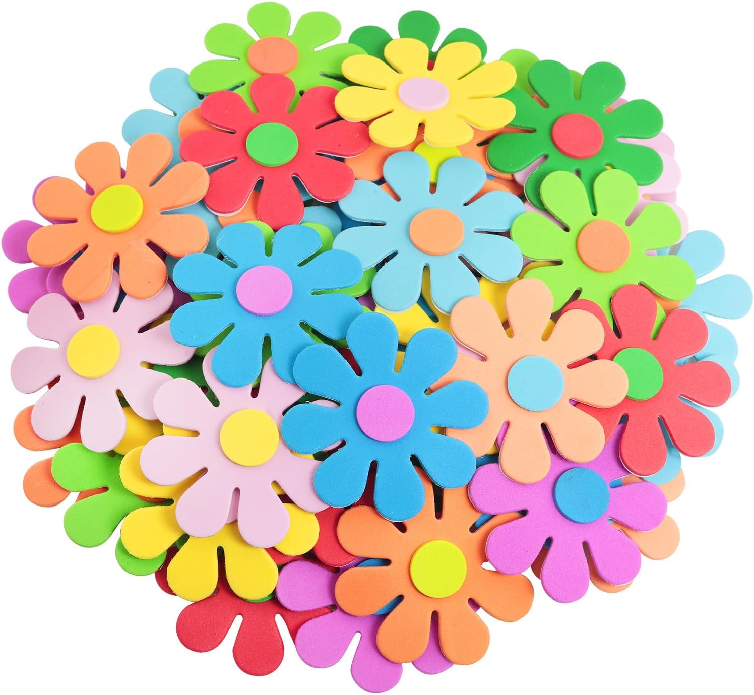 3D flower foam stickers Spring - đánh giá và giá Art Craft Room