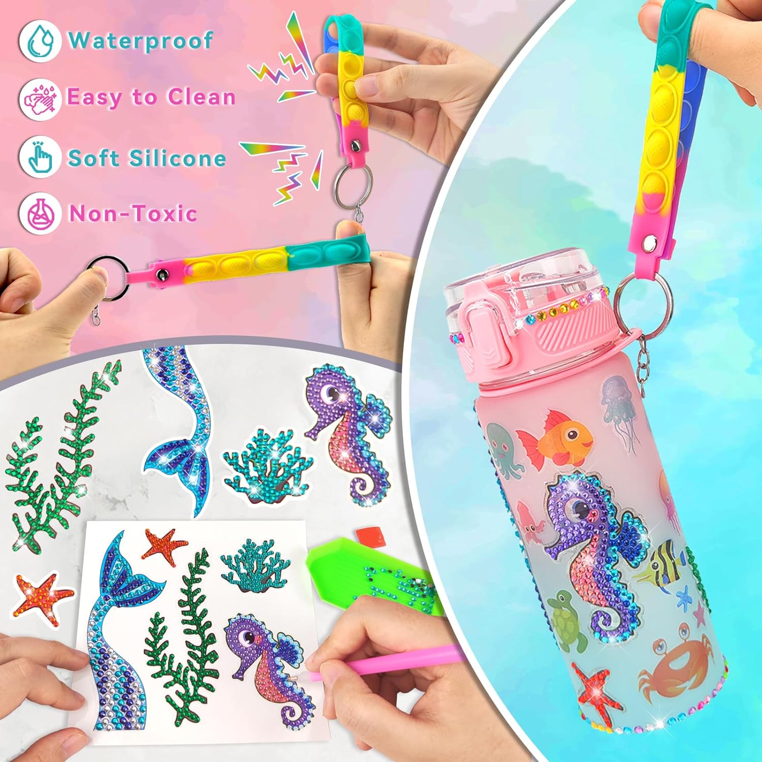 Decorate Your Own Water Bottle - đánh giá và giá Art And Craft Nature