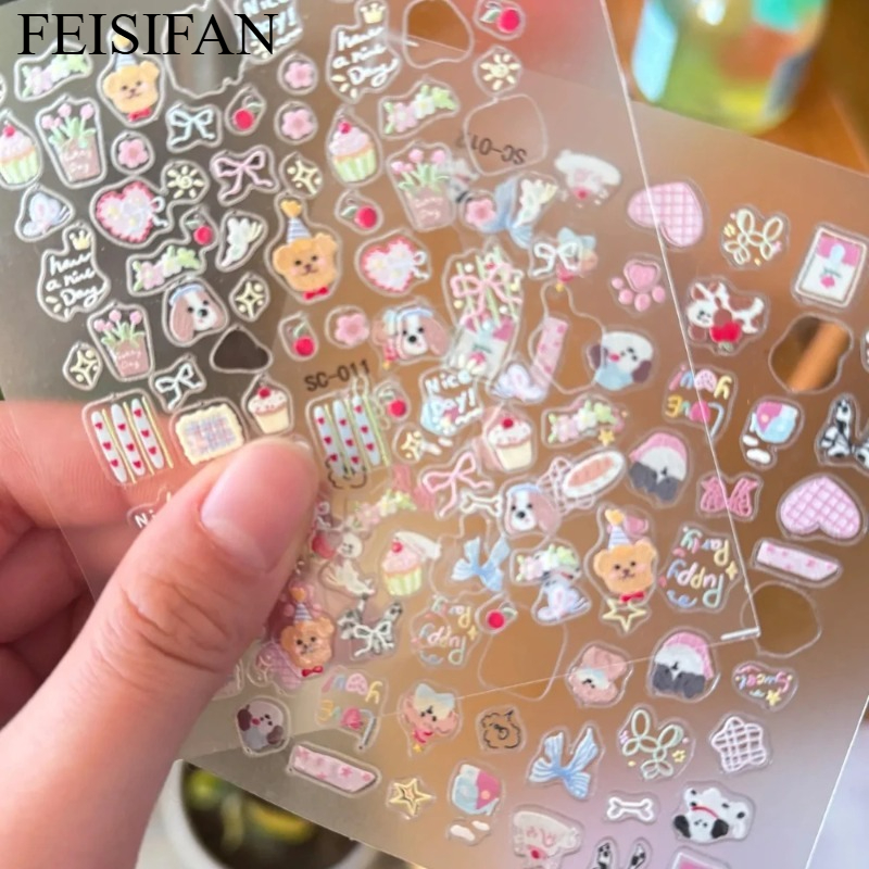 2Pcs Cute Hand Drawn Puppy Doo - đánh giá và giá Art Craft Doodle