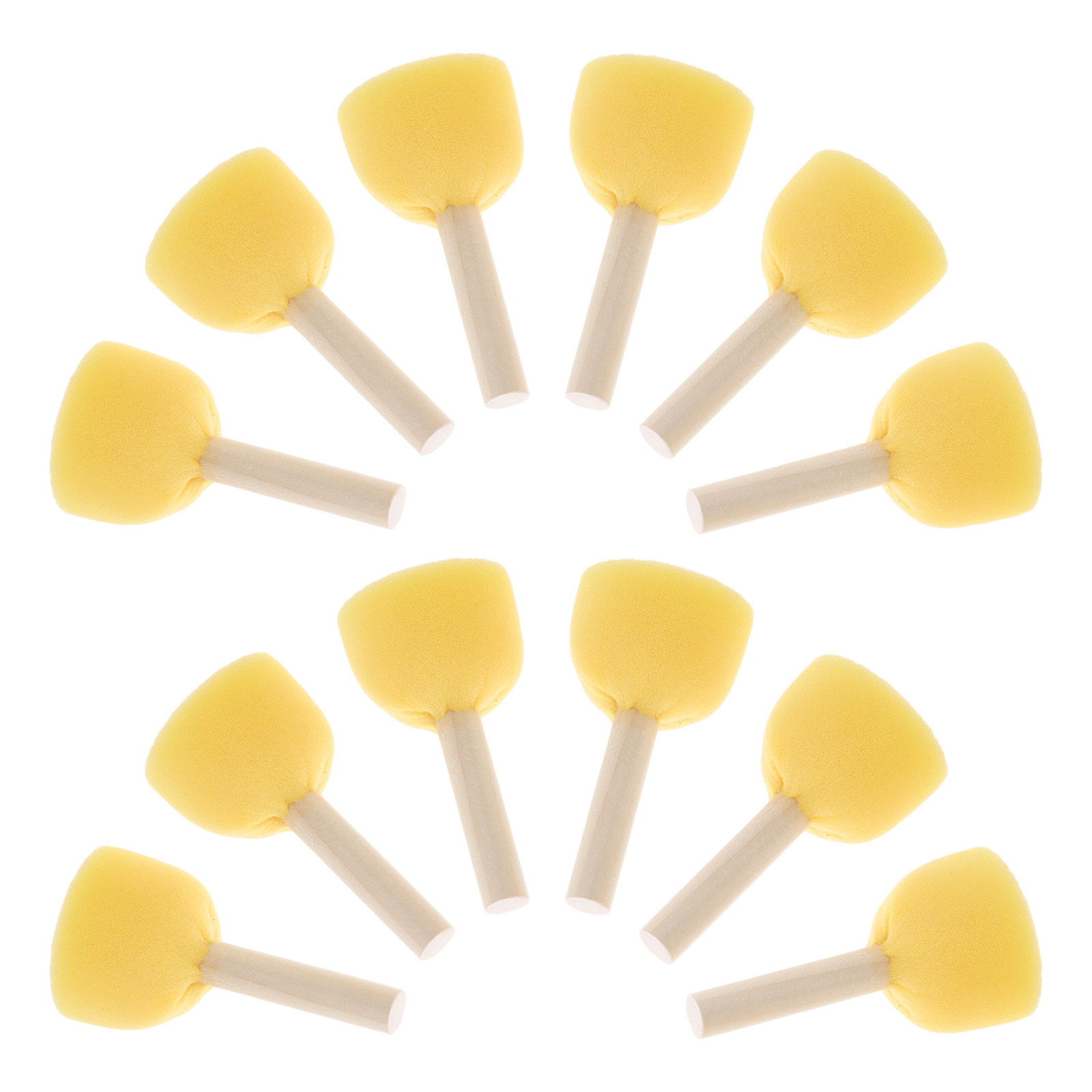 40Pcs Round Sponge Paint Brush - đánh giá và giá Art And Craft With Paint