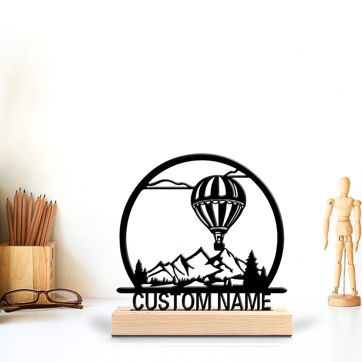 1pc Hot air balloon Customized - đánh giá và giá Art Craft Room
