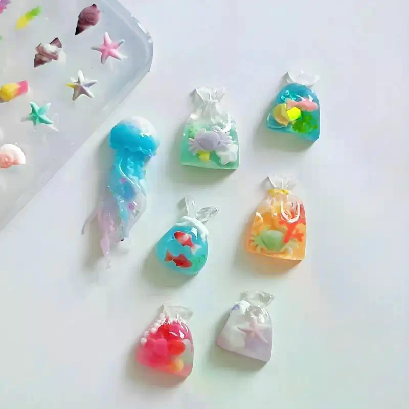 3D Ocean Series Silicone Jelly - đánh giá và giá Art Craft Jellyfish