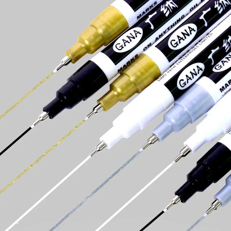 4Pcs/set Oil Based White Black - đánh giá và giá Illustration Marker Set