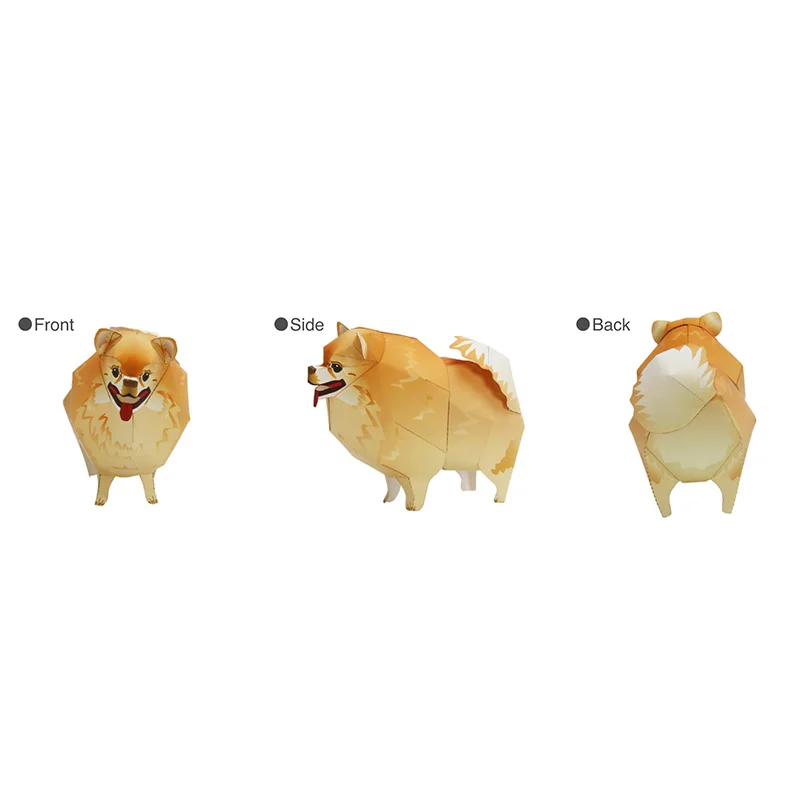 Pomeranian Dog Folding Origami - đánh giá và giá Art And Craft Nature