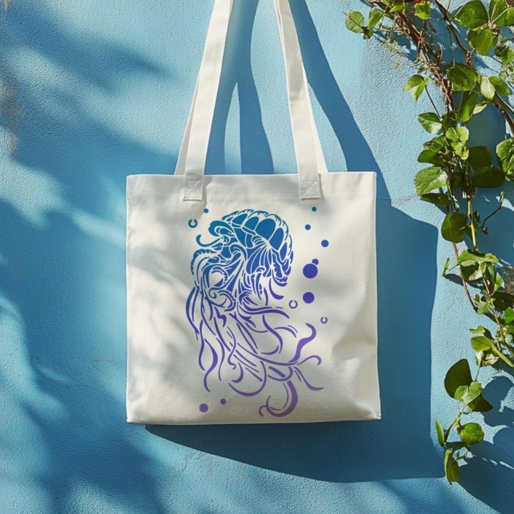 Dreamy Jellyfish Stencil Reusa - đánh giá và giá Art Craft Jellyfish