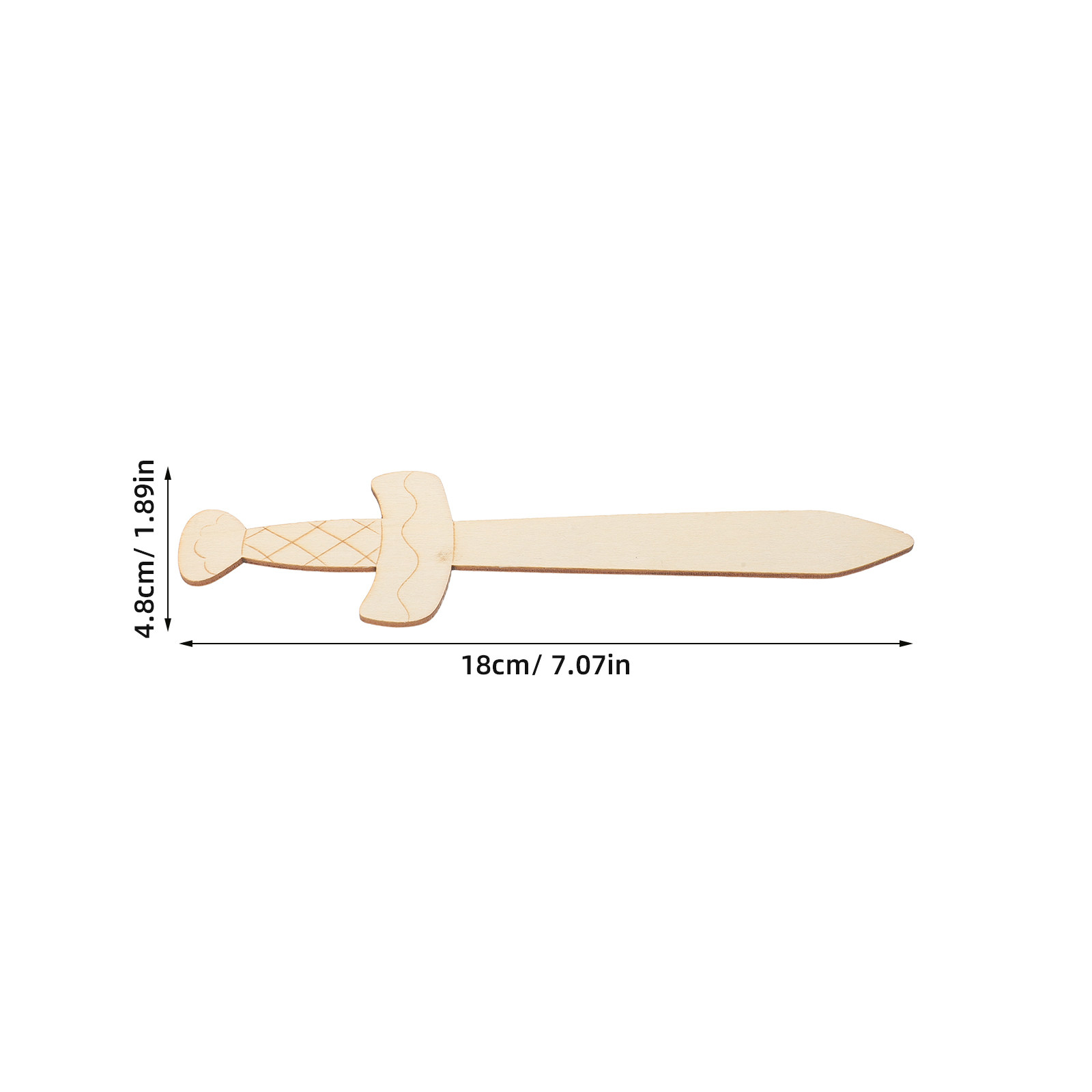20Pcs Wooden Swords to Decorat - đánh giá và giá Art And Craft Nature