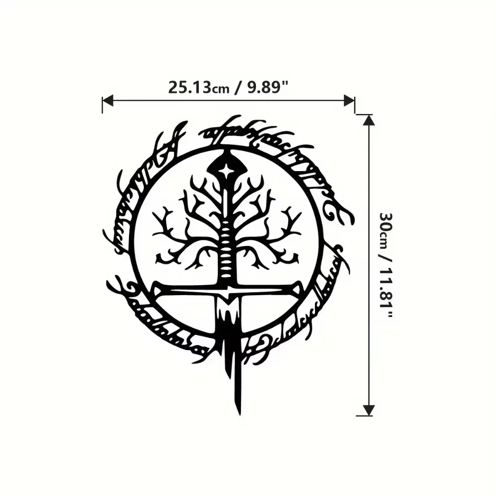 CIFBUY Metal Wall Art Oath Iro - đánh giá và giá Art Craft Room