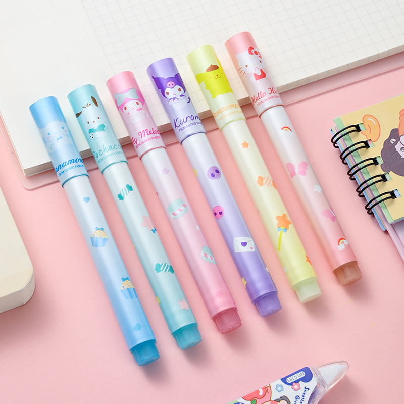 6Pcs Sanrio Hello Kitty Highli - đánh giá và giá Illustration Marker Set