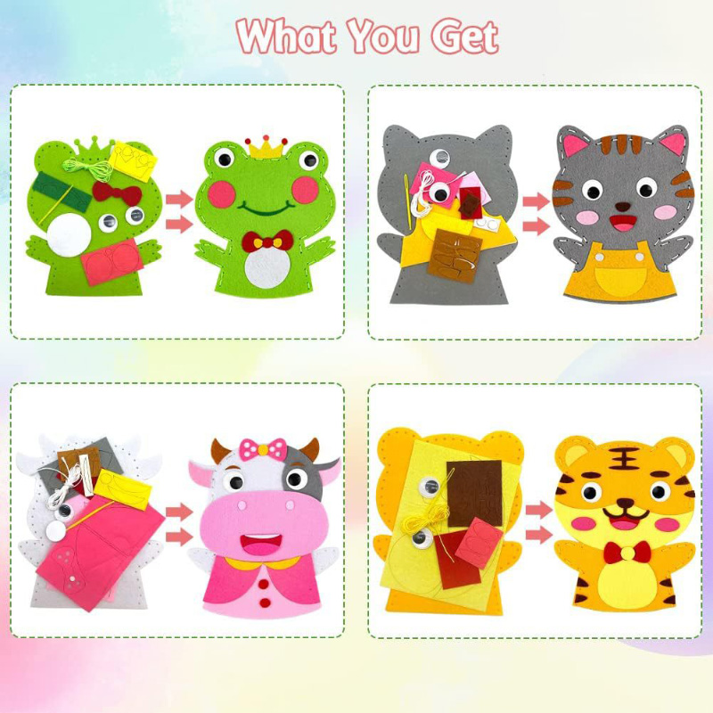 Cute Cartoon Animal Hand Puppe - đánh giá và giá Art And Craft Nature