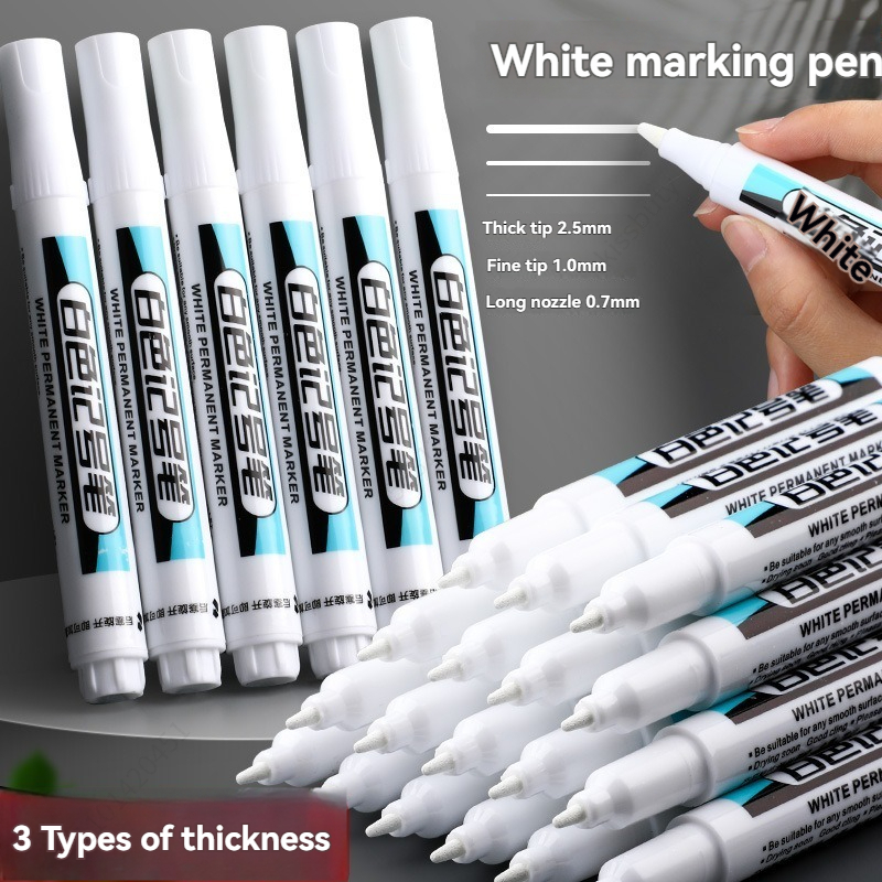 20Pcs White Ink Permanent Mark - đánh giá và giá Illustration Marker Set