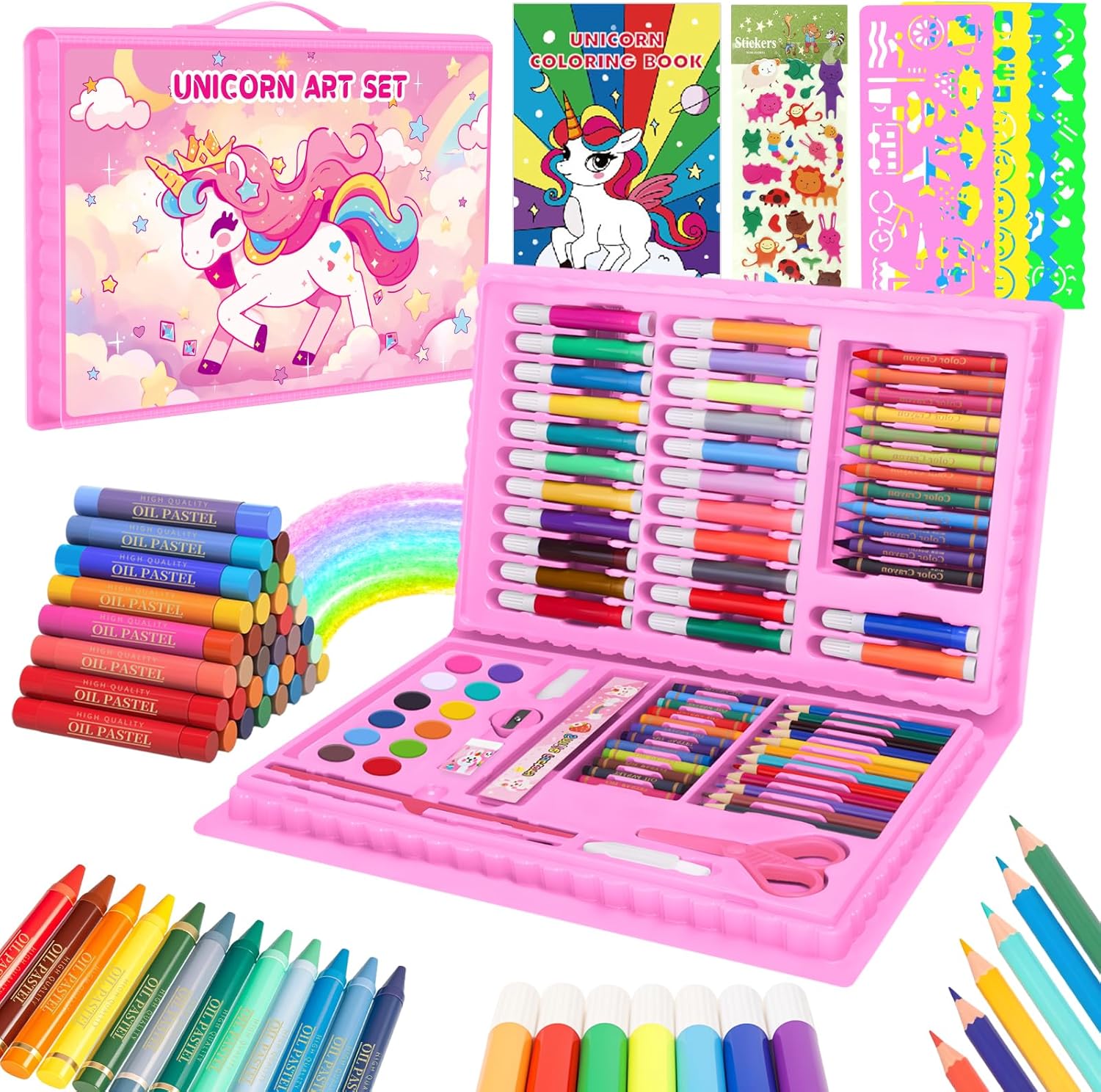 Coloring Book Set for Kids, Di - đánh giá và giá Illustration Marker Set
