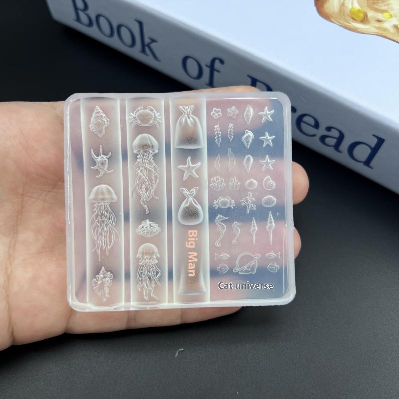 3D DIY Nail Art Decoration Jel - đánh giá và giá Art Craft Jellyfish