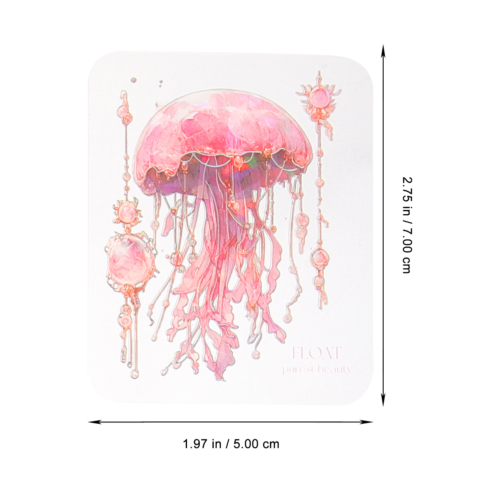 120 Pieces Jellyfish Stickers  - đánh giá và giá Art Craft Jellyfish
