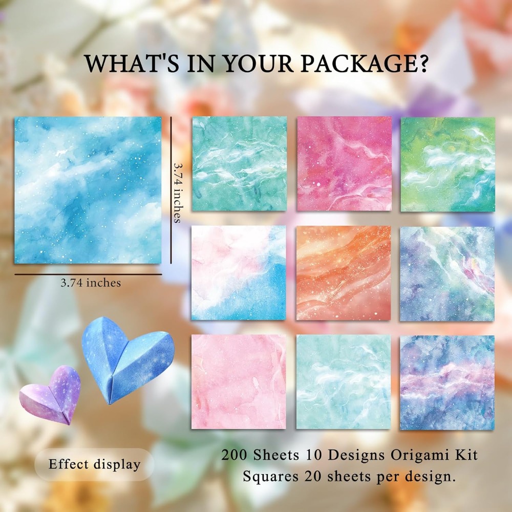Double Sided Origami Paper 200 - đánh giá và giá Art Craft And Design