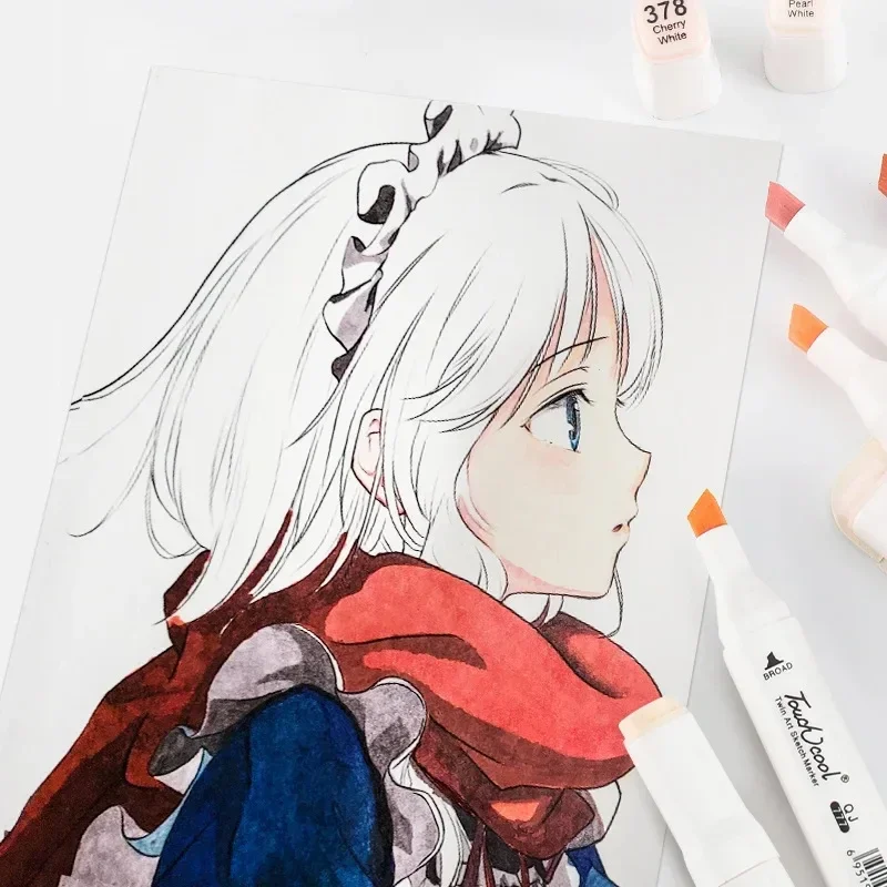 6/12/24/30 Colors Skin Tone Du - đánh giá và giá Illustration Marker Set