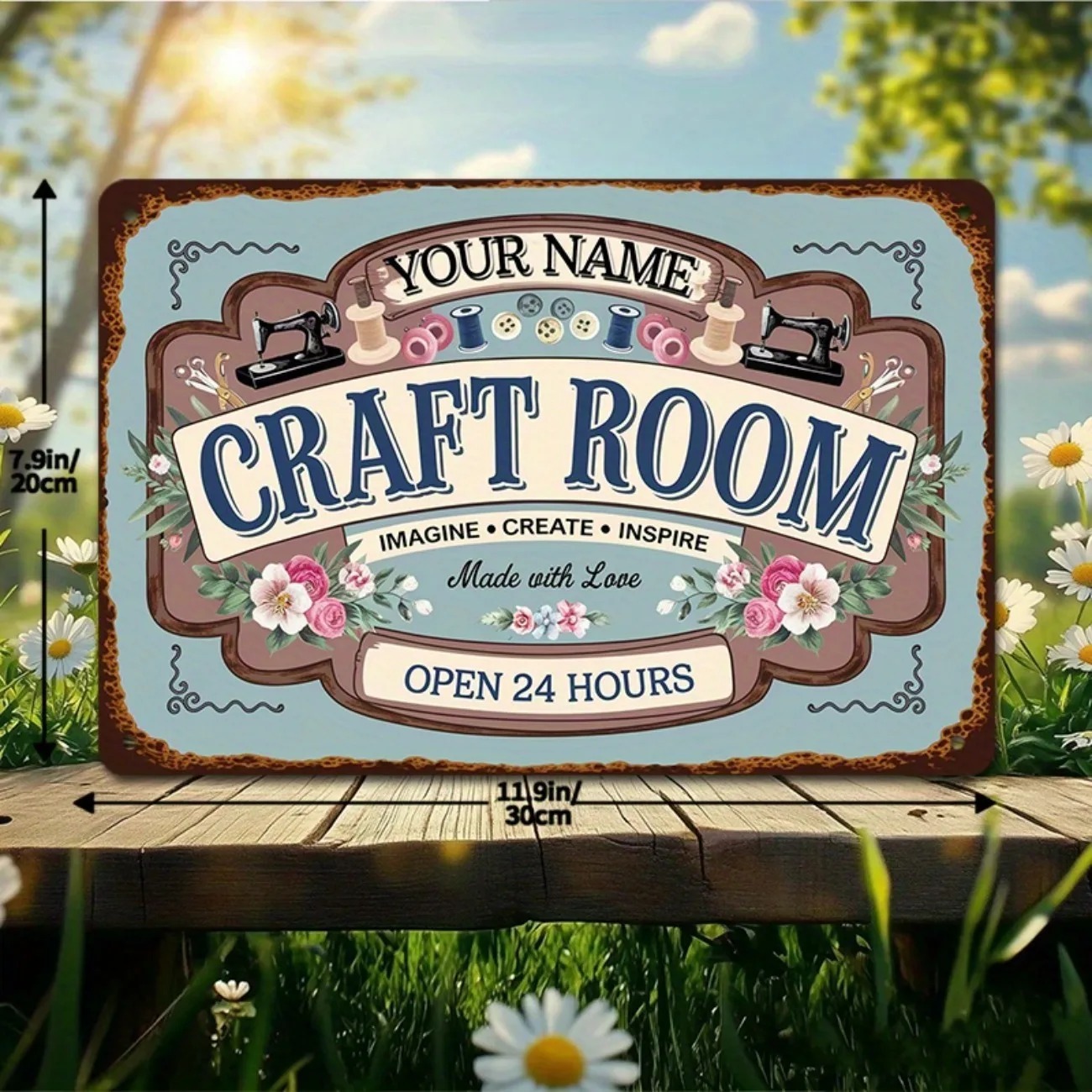 Custom Name Metal Craft Room S - đánh giá và giá Art Craft Room