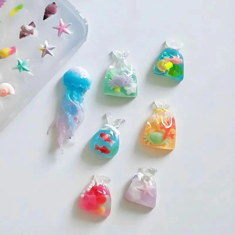3D Ocean Series Silicone Jelly - đánh giá và giá Art Craft Jellyfish