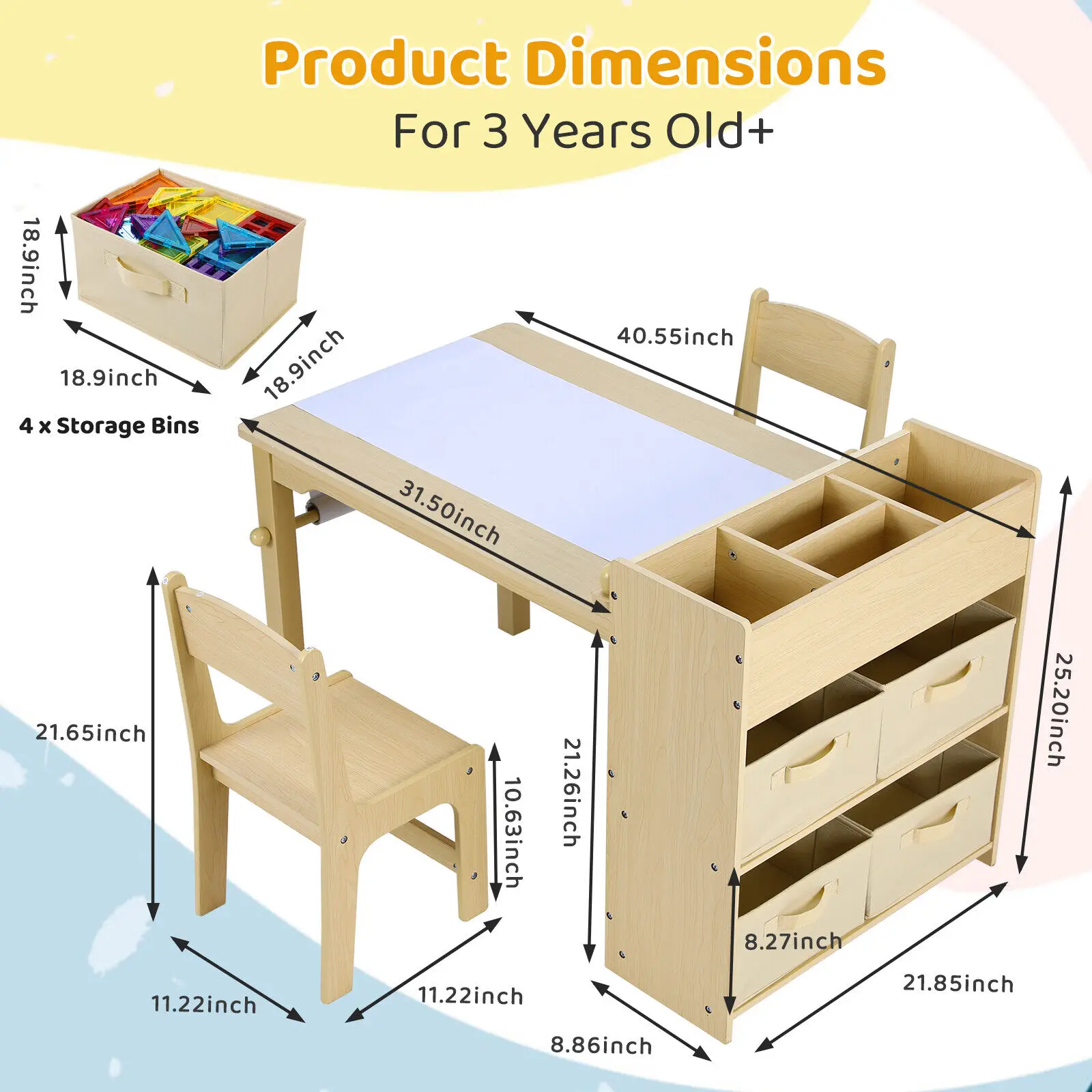Kids Art Table and Chair Set w - đánh giá và giá Art Craft Quotes