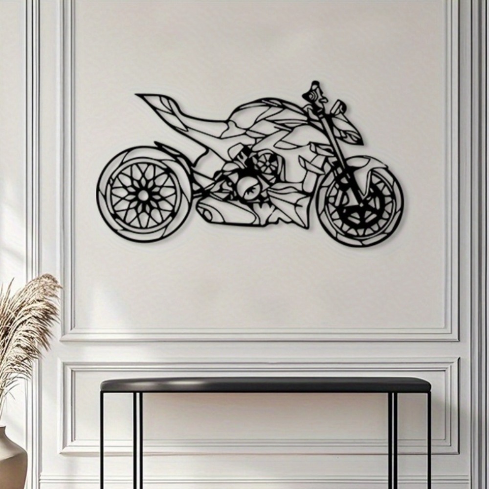 Brand Metal Motorcycle Wall Ar - đánh giá và giá Art Craft Room