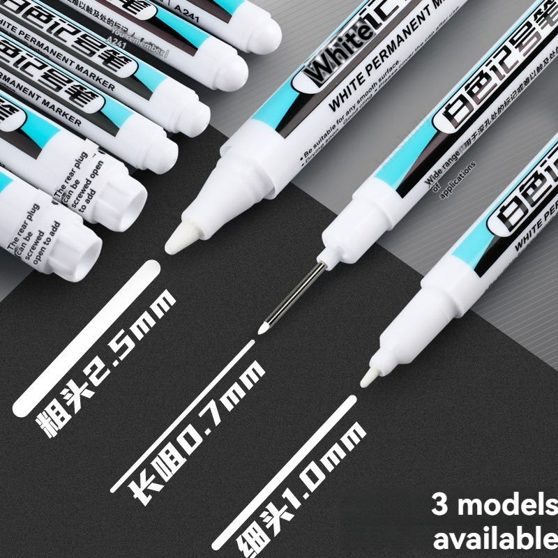 1/10/20Pcs White Permanent Mar - đánh giá và giá Illustration Marker Set