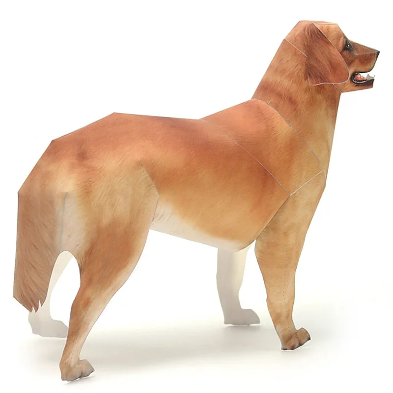 Golden Retriever Dog Paper Mod - đánh giá và giá Art And Craft Nature
