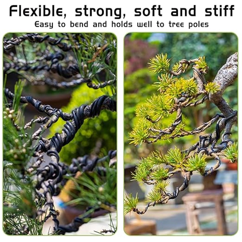 1mm Black Aluminum Bonsai Wire - đánh giá và giá Art Craft Wire