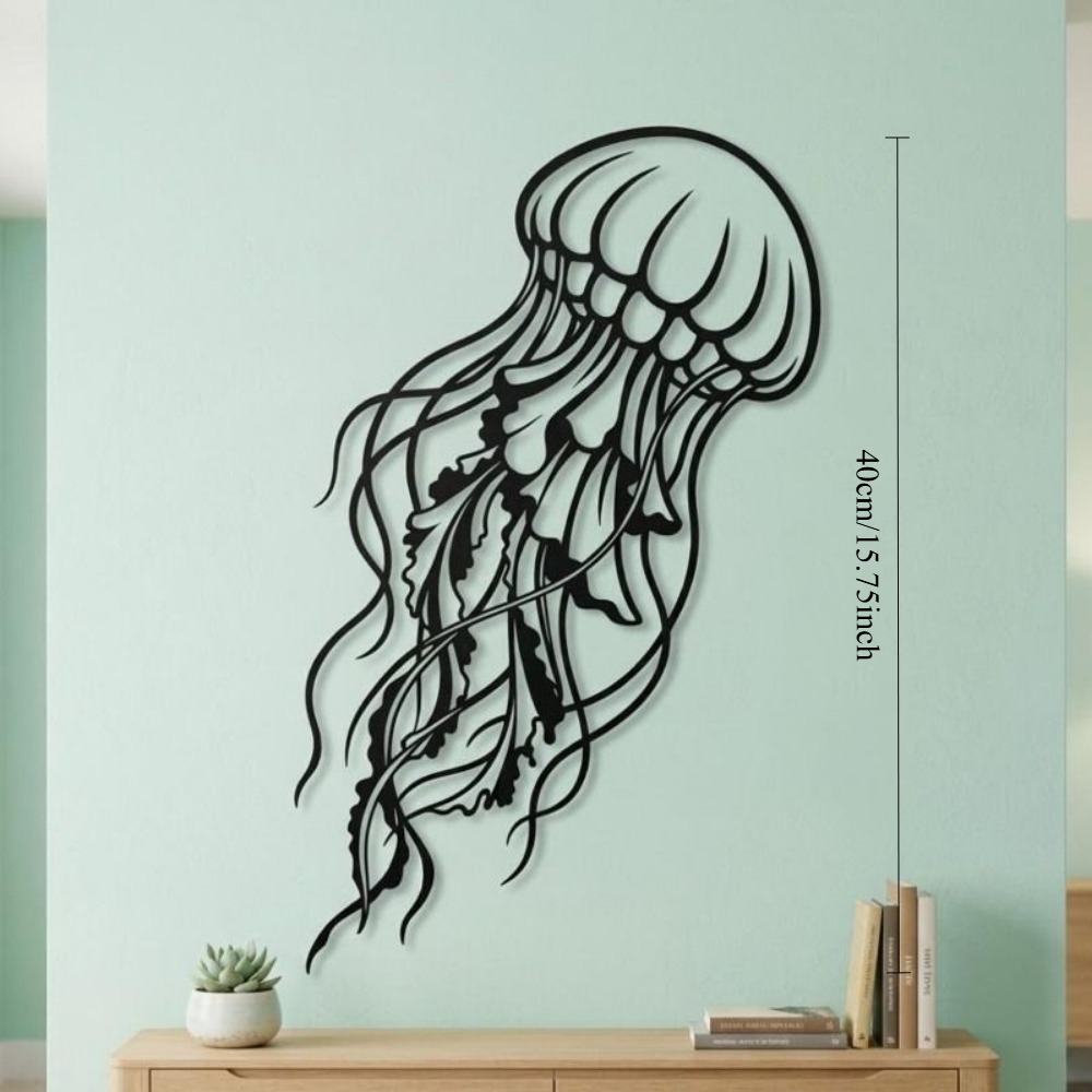 CIFBUY Metal Wall Art Jellyfis - đánh giá và giá Art Craft Jellyfish