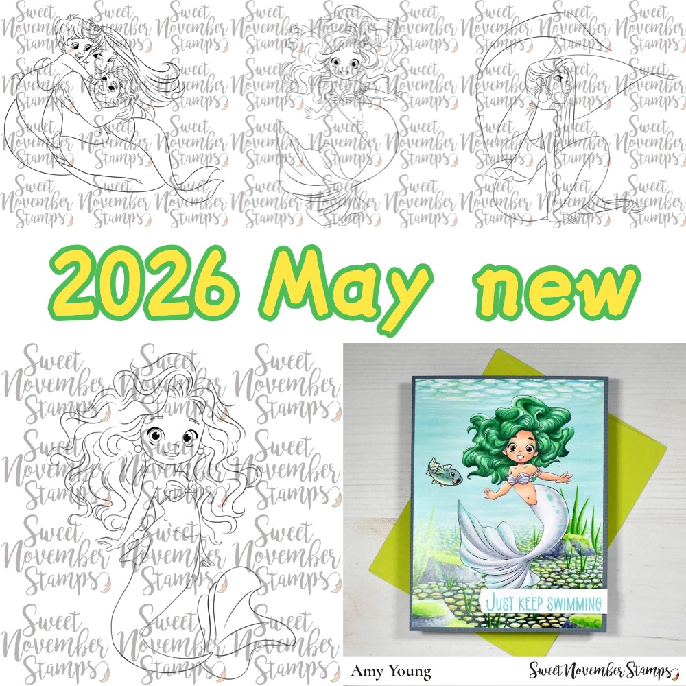 Cartoon Mermaid 2026 Medal Fra - đánh giá và giá Rubber Stamp Blank