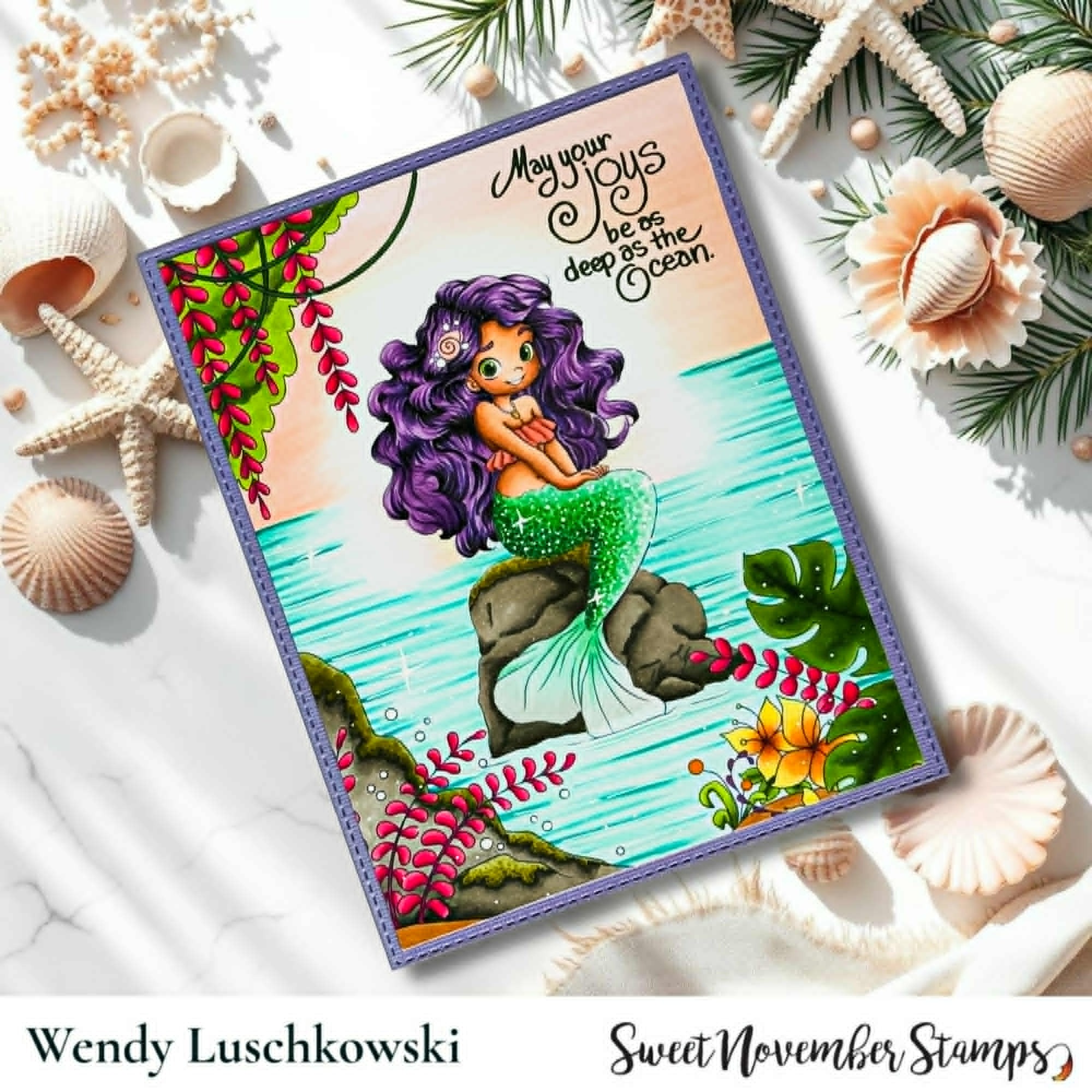 Cartoon Mermaid 2026 Medal Fra - đánh giá và giá Rubber Stamp Blank
