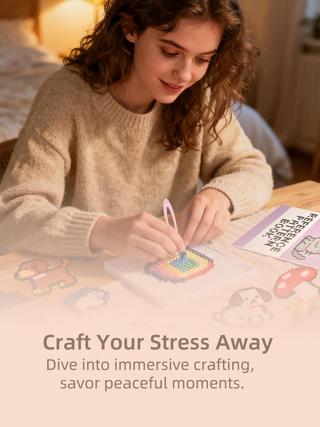 Fuse Beads Kit-Easy DIY-96 Col - đánh giá và giá Art Craft Room